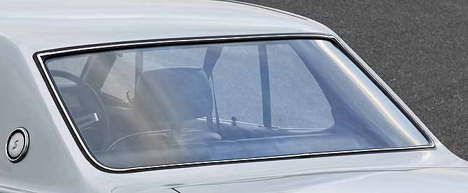 ハコスカ 2ドア フロントガラス モール セット コーナー 1ヵ所欠品